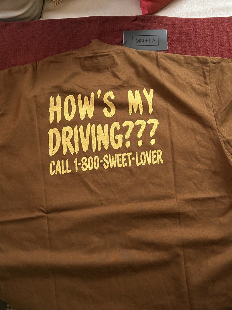 MN+LA Inca Pants and Tee (Category: Tshirts & Polo Shirts ) located in Muntinlupa City. Submitted by marleyinmnl (Listing ID 1461914761, Image 2). Description: For Sale MN+LA Inca Bootcut Pants in Rust Large - 1870 How’s My Driving Heavy Tee in Rust Large - 1288 Brand New J&T/Lalamove Gcash/Gotyme/BPI.