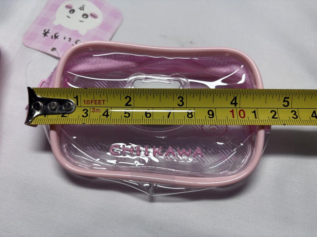 Mofusand, Chiikawa Clear Mini Pouch (Category: Other Stationery & Craft) located in Sablan. Submitted by 21enygrace.ph (Listing ID 1461932999, Image 2). Description: Cuteee.