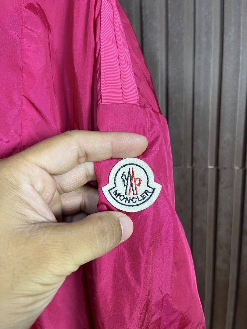 Moncler Comte Giubbotto Jacket (Category: Coats, Jackets and Outerwear) located in Cabanatuan. Submitted by cabsygoods (Listing ID 1461850975, Image 3). Description: Moncler Comte Giubbotto Jacket Width 28 Length 25 Very good condition No issue Color rate 9/10 Dm to purchase! 📩.