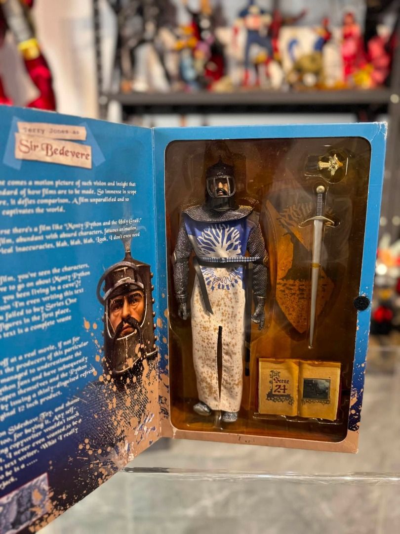 Monty Python and the Holy Grail Sir Bedevere (Category: Vintage Collectibles) located in Mandaluyong City. Submitted by sithguyhobbyshop (Listing ID 1461823216, Image 1). Description: .