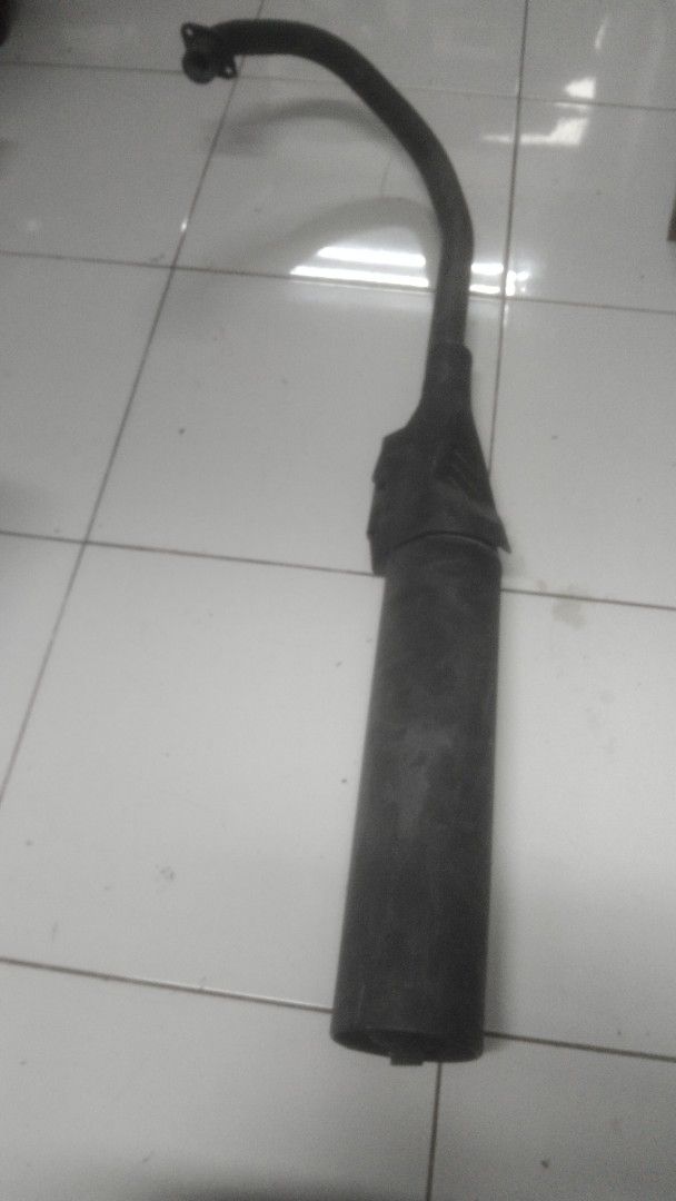 Motorcycle Exhaust Pipe for Sale (Category: Construction & Building Materials) located in Manila. Submitted by cimanesfra40653 (Listing ID 1461851615, Image 1). Description: - Used motorcycle exhaust pipe - Still functional - Selling as is; please check photos for detailed condition - Buyer to arrange pickup.