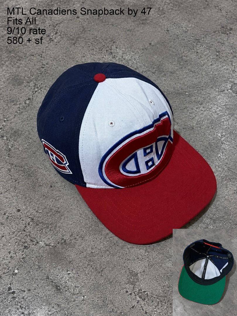 MTL Canadiens Snapback Cap by 47 (Category: Caps & Hats) located in Cadiz. Submitted by davidspothead (Listing ID 1461907234, Image 1). Description: Nakasulat na po ang mga details sa picture. Please check. Nakasulat na po ang mga details sa picture. Please check. Nakasulat na po ang mga details sa picture. Please check. .