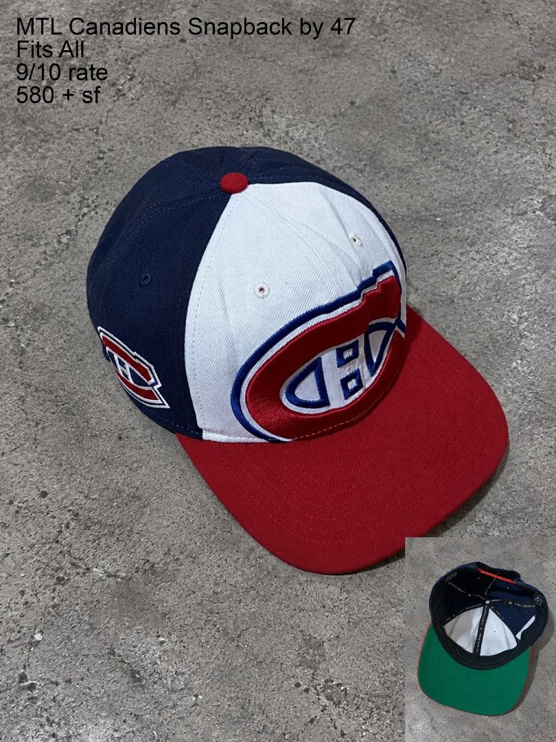 MTL Canadiens Snapback Cap by 47 (Category: Caps & Hats) located in Cadiz. Submitted by thespotcdz (Listing ID 1461913081, Image 1). Description: Nasa picture po nakasulat ang mga detalye. Salamat! Nasa picture po nakasulat ang mga detalye. Salamat! Nasa picture po nakasulat ang mga detalye. Salamat! .