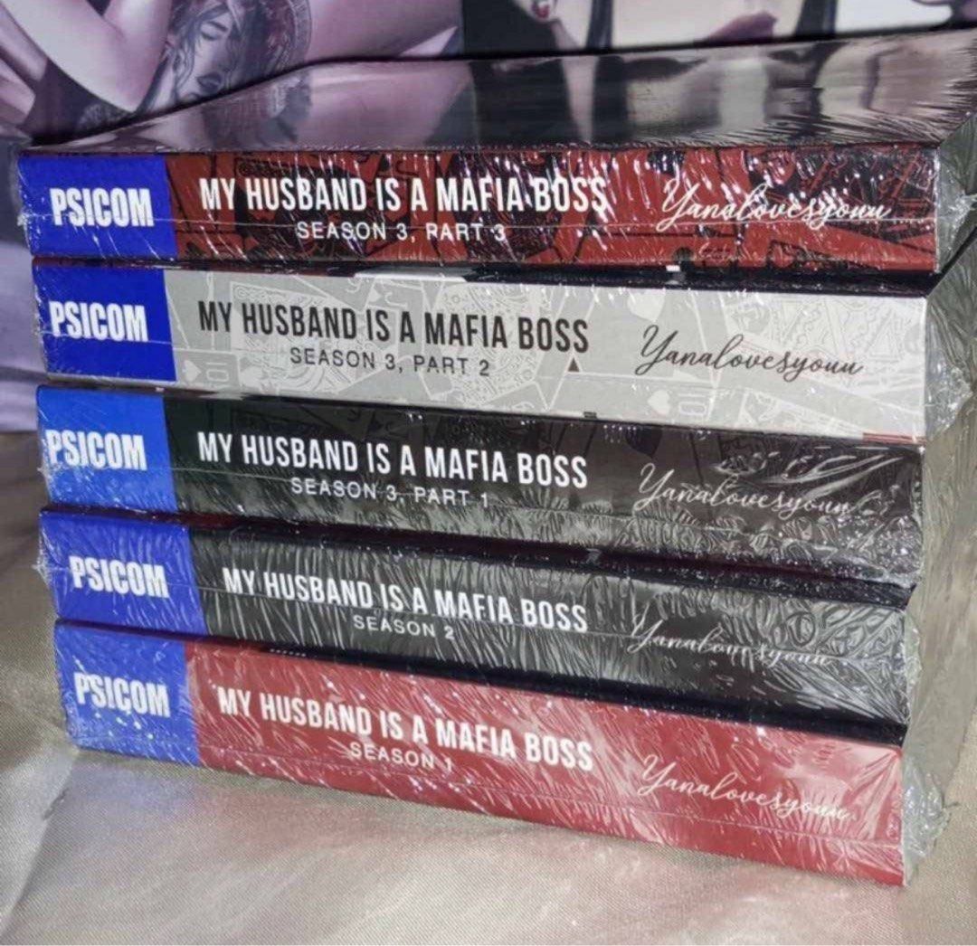 My Husband is a Mafia Boss Complete Seasons 1-3 (Category: Storybooks) located in Taytay. Submitted by charlottesells (Listing ID 1461908256, Image 1). Description: - Complete series of My Husband is a Mafia Boss - Includes Season 1, Season 2, and Season 3 (Parts 1, 2, & 3) - All books are brand new and sealed in plastic wrap - Ideal for fans of the popular series.