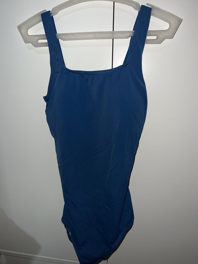 Nabaiji Blue One-Piece Swimsuit (Category: Bikinis & Swimsuits) located in Manila. Submitted by twiicee (Listing ID 1461906641, Image 2). Description: - Blue one-piece swimsuit from Nabaiji - Features a square neckline with thick straps - Designed for comfort and durability during swimming - Inner lining is white - Ideal for both pool and beach use.