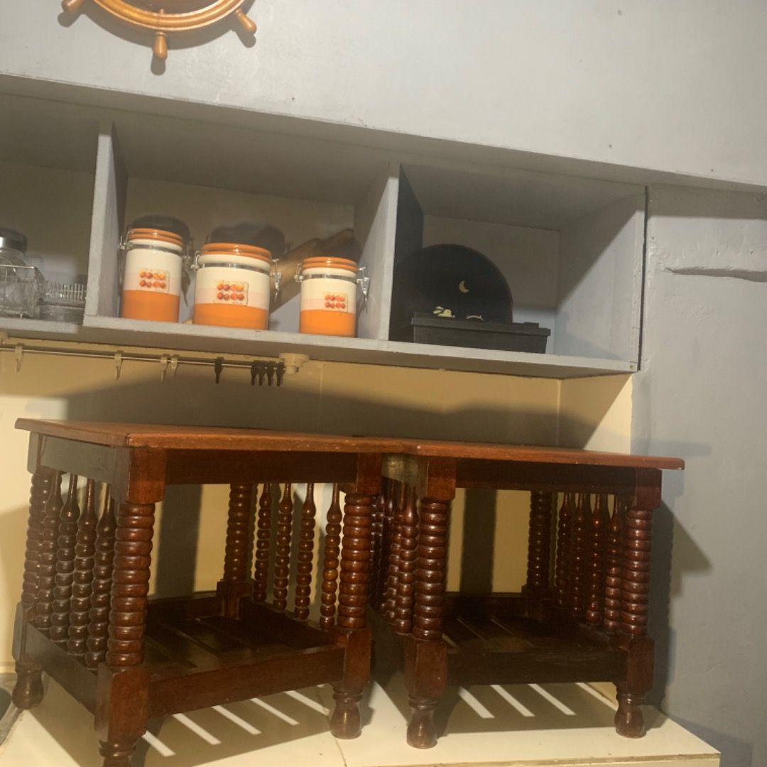 Narra pure side table (Category: Tables & Sets) located in Caloocan City. Submitted by altheadutch (Listing ID 1461880035, Image 2). Description: Pure Narra side table -3500 each -Tondo Manila 09559773919.