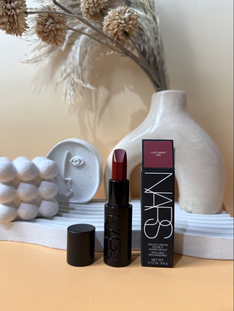 Nars Explicit Lipstick in Last Night (FULL SIZE REFILLABLE) (Category: Makeup) located in Taytay. Submitted by betterthanbare (Listing ID 1461880282, Image 1). Description: .