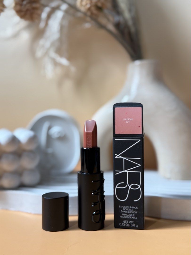 Nars Explicit Lipstick in Liason (FULL SIZE REFILLABLE) (Category: Makeup) located in Taytay. Submitted by betterthanbare (Listing ID 1461878231, Image 1). Description: .