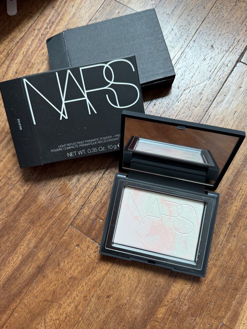 NARS Light Reflecting Prismatic Power - Pressed (Solstice) (Category: Makeup) located in Makati City. Submitted by colettecollective (Listing ID 1461803865, Image 1). Description: Original Price in website: PHP 2,800 Never used, complete box. .