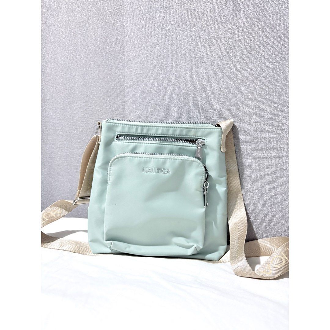 Authentic Nautica Diver Nylon Small Crossbody Bag (Category: Cross-body Bags) located in Caloocan City. Submitted by 888filterroom (Listing ID 1461903213, Image 1). Description: ೀ Nautica Diver Nylon Small Crossbody Bag ⋆౨ৎ˚⟡˖ ࣪ 🏷️ ₱1,500 જ⁀➴ 9/10 condition Details: 𐔌 . ⋮ Dimensions: Approximately 8.5” H x 9” W x 1.75” D .ᐟ ֹ ₊ ꒱ Inclusions: ꫂ❁ NONE 📍South Caloocan, Barangay 28 <𝟑 .ᐟ Message me if interested.
