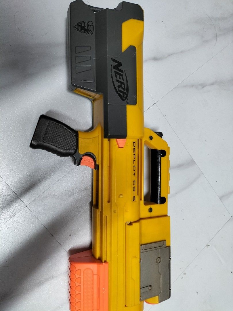 Nerf gun 🔫 (Category: Action & Battle Toys) located in Manila. Submitted by rrrrjds (Listing ID 1461802611, Image 2). Description: not tested with foam bullets last time na ginamit nag jajam yung bullet.