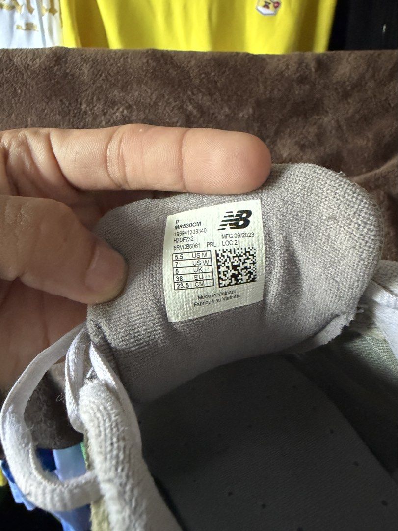 NEW BALANCE 530 (Category: Casual Shoes) located in Cebu City. Submitted by tambayanthriftshop (Listing ID 1461836720, Image 3). Description: Good as new Excellent condition No issue Need wash only 9.5/10 Size 7 Size 38.