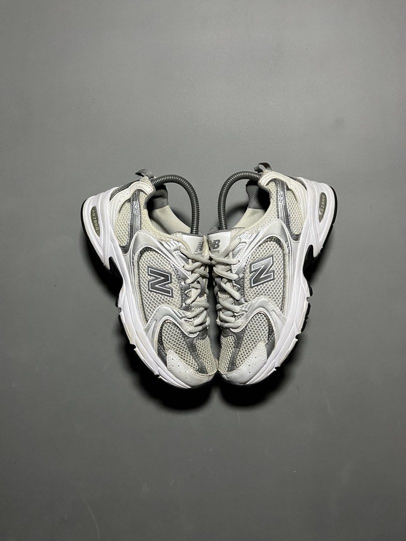 New Balance 530 White Silver Metallic (Category: Sneakers) located in Iligan City. Submitted by strideph (Listing ID 1461896233, Image 2). Description: Size: 7 US W/ 38 EUR / 23.5 CM Condition: Excellent 1699 only DM 📩.