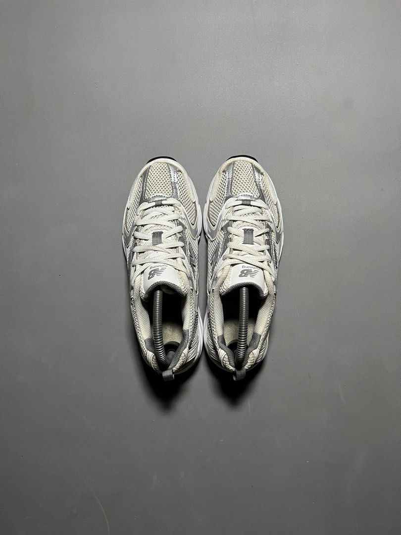New Balance 530 White Silver Metallic (Category: Sneakers) located in Iligan City. Submitted by strideph (Listing ID 1461896233, Image 3). Description: Size: 7 US W/ 38 EUR / 23.5 CM Condition: Excellent 1699 only DM 📩.