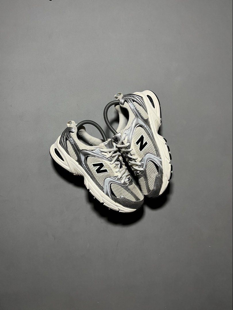 New Balance 530 Silver Metallic (Category: Sneakers) located in Iligan City. Submitted by strideph (Listing ID 1461927868, Image 1). Description: Size: 6.5 US W/ 37.5 EUR / 23 CM Condition: Excellent 1699 only DM 📩.