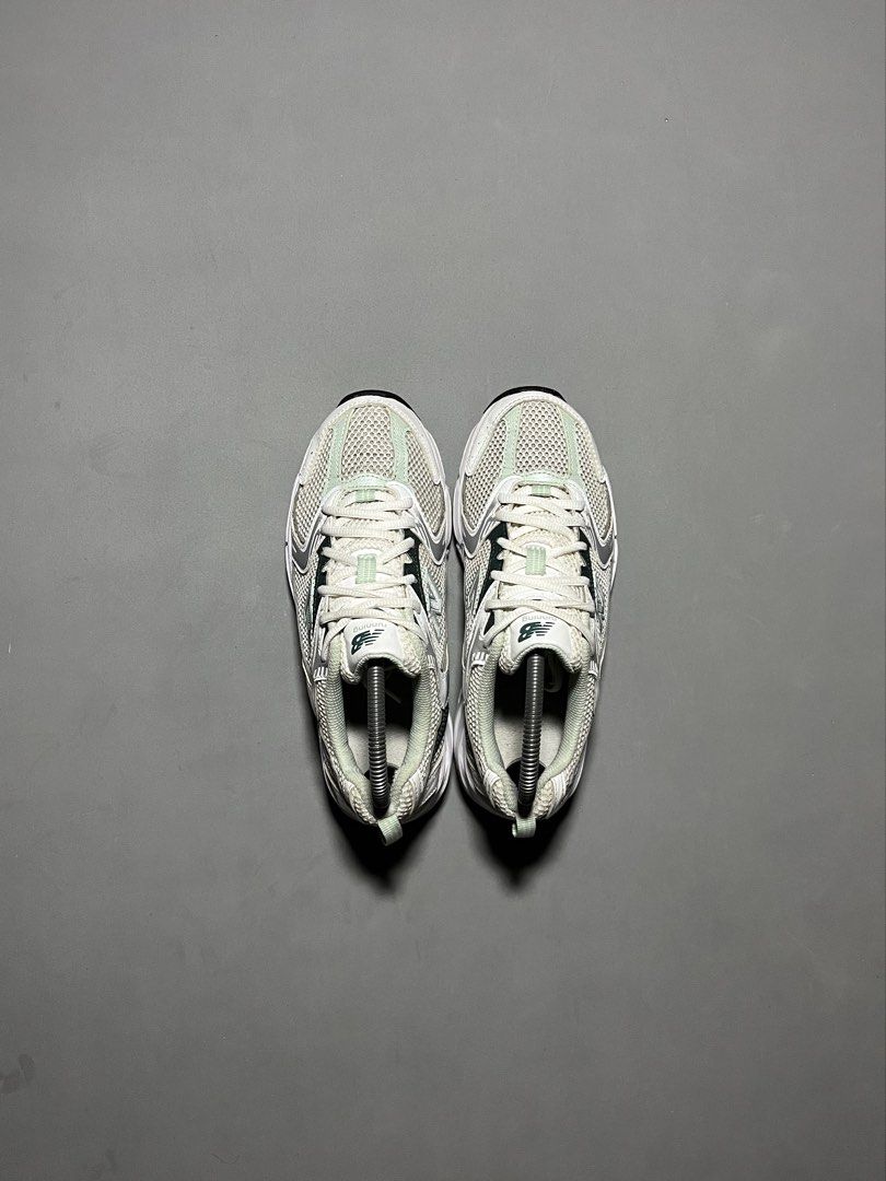 New Balance 530 White Green (Category: Sneakers) located in Iligan City. Submitted by strideph (Listing ID 1461913133, Image 3). Description: Size: 6 US W/ 37 EUR / 22.5 CM Condition: Excellent 1599 only DM 📩.