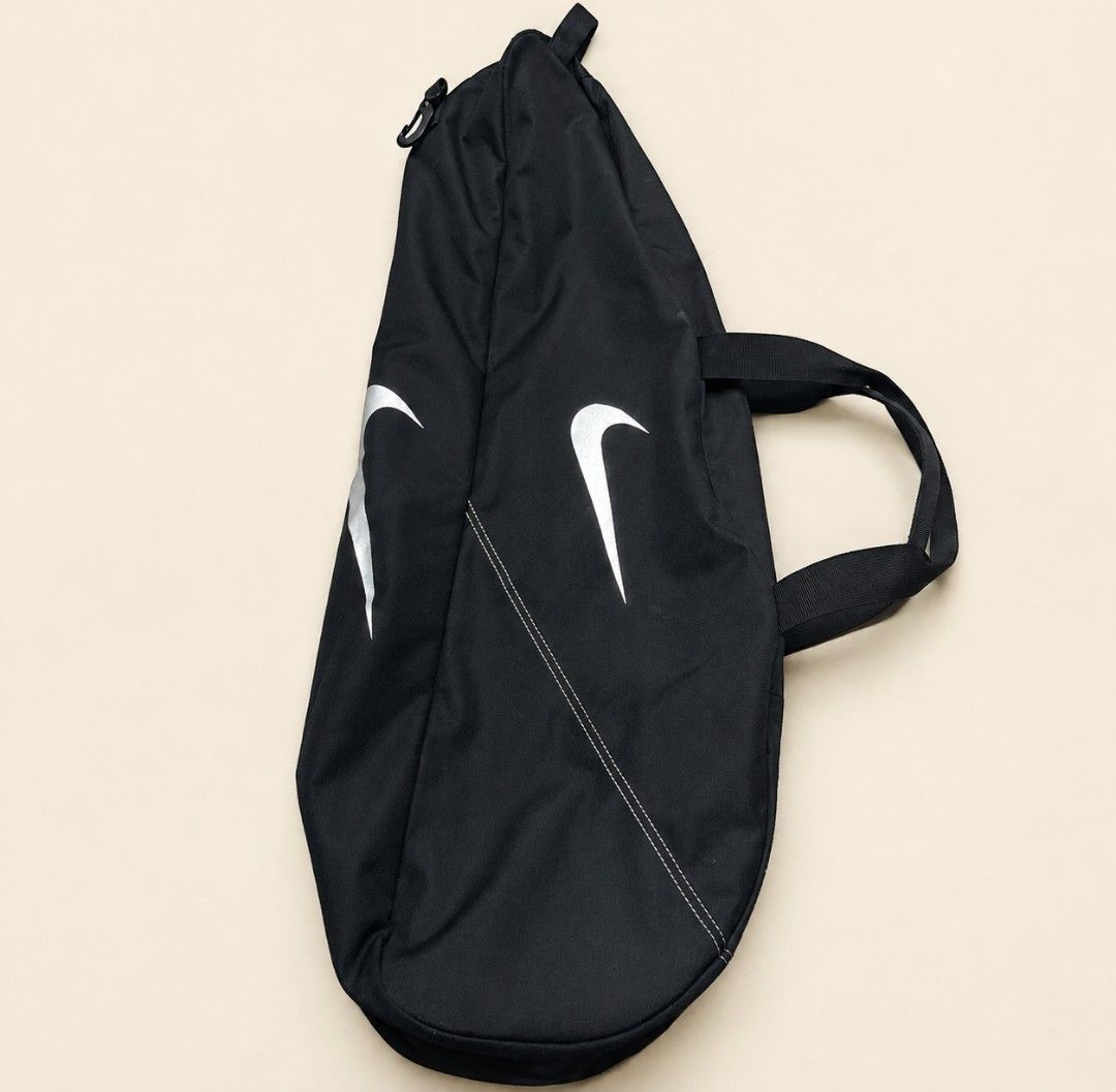 Nike Black Equipment Bag (Category: Sling Bags) located in General Santos City (Dadiangas). Submitted by safedolphin.12fd13 (Listing ID 1460539484, Image 1). Description: - Black Nike duffel bag - Iconic Nike swoosh logo - Two handles - Interior pocket for essentials - Plenty of space, perfect for baseball or any other sports.