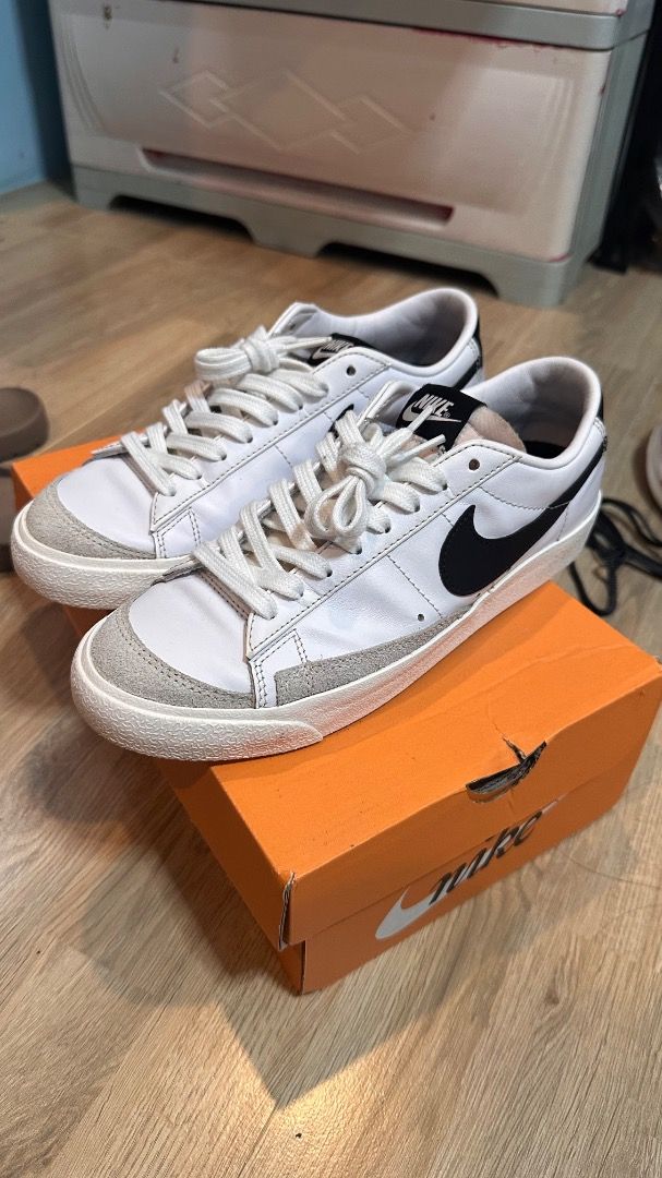 Nike Blazer Low ‘77 (Category: Casual Shoes) located in Caloocan City. Submitted by fiercehawk.ba5f48 (Listing ID 1461888779, Image 2). Description: Nike Blazer Low ‘77 Size US 8|| UK 5.5|| EU 39|| 25 cm.