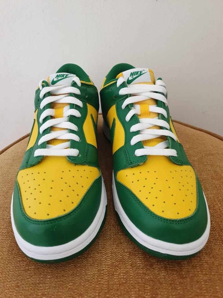 Nike Dunk low - Brazil (Category: Sneakers) located in Antipolo. Submitted by vin977 (Listing ID 1461803283, Image 2). Description: BNDS on hand Dunk low Brazil ORIG SNKRS RELEASE 2024 (e-receipt avail) Size 9.5M Upper Antipolo located, meetup in nearby areas preferred so you can inspect the item Shipping also available at buyers expense/arrangement Slightly negotiable.