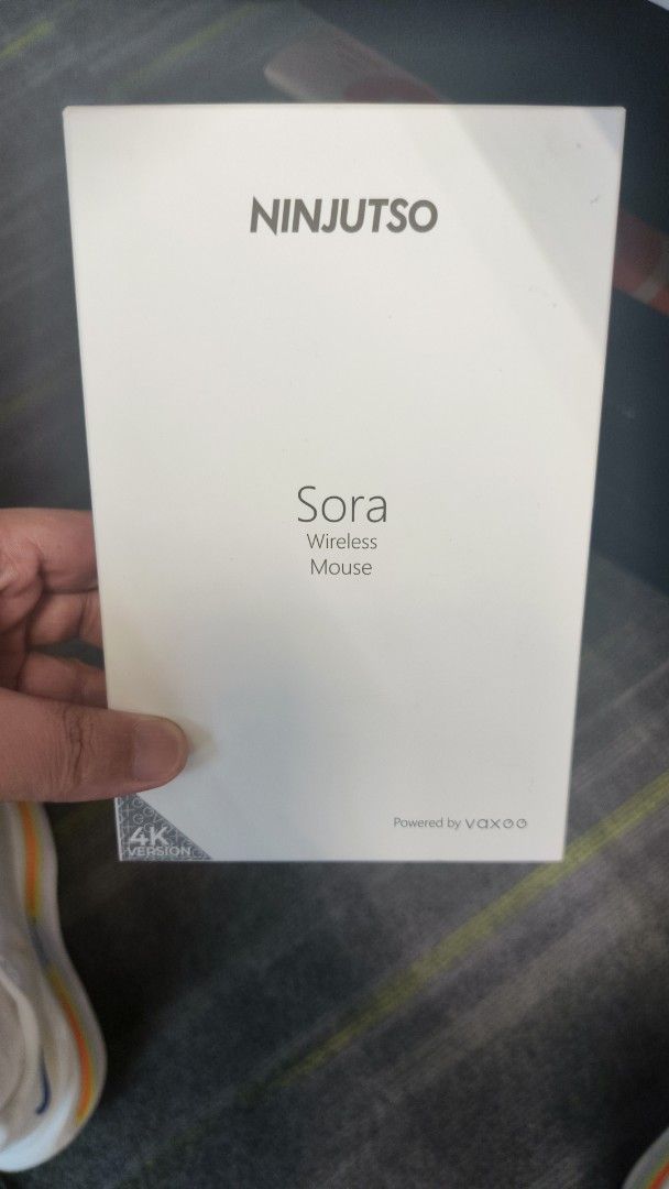 Ninjutsu Sora wireless mouse (Category: Mouse & Mousepads) located in Taguig. Submitted by predatorlaptop (Listing ID 1461861545, Image 1). Description: brand new ninjutsu sora mouse for gaming. still in the box and sealed. 6750php store price but i am selling it for 4000php rush. rfs. bought a much more high end mouse..