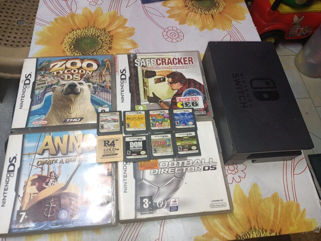 Nintendo DS Games Bundle !!! (Category: Nintendo) located in Manila. Submitted by ziongrey0520504 (Listing ID 1461818717, Image 2). Description: nintendo ds games bundle!! lahat ng nasa pic 2500!! nintendo switch dock untested all ds games working and tested wala na console kaya dala kayo unit nyo test to sawa manila area salamats.