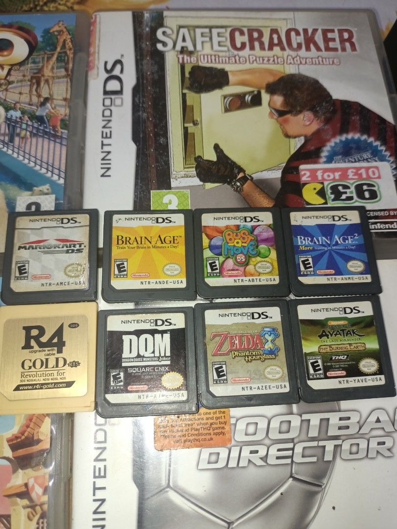 Nintendo DS Games Bundle !!! (Category: Nintendo) located in Manila. Submitted by ziongrey0520504 (Listing ID 1461818717, Image 1). Description: nintendo ds games bundle!! lahat ng nasa pic 2500!! nintendo switch dock untested all ds games working and tested wala na console kaya dala kayo unit nyo test to sawa manila area salamats.