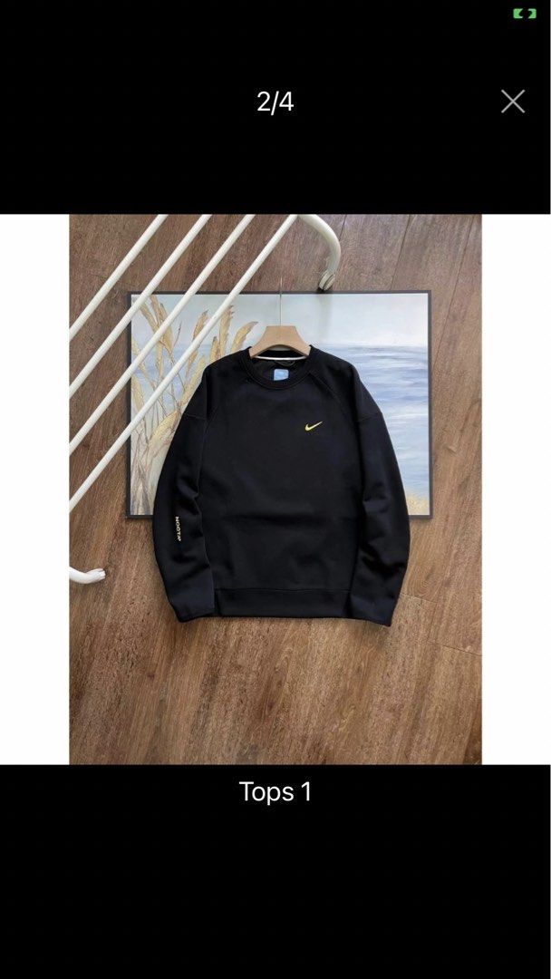 NOCTA SWEAT SHIRT (Category: Coats, Jackets and Outerwear) located in Himamaylan. Submitted by ilovemyswag67 (Listing ID 1461834796, Image 3). Description: SMALL TO XL AVAILABLE SIZE ADD SF.