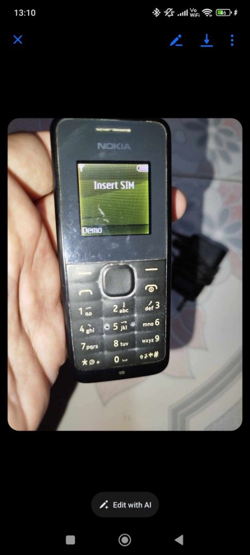 Nokia (Category: Early Generation Mobile Phones) located in Manila. Submitted by jojo.welter (Listing ID 1461818269, Image 3). Description: Nokia phone all working no charger .