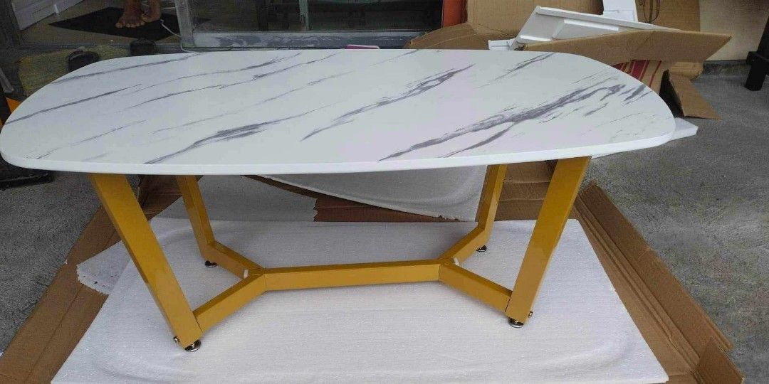 nordic center table marble white mdf limited stocks 1500php (Category: Tables & Sets) located in Manila. Submitted by mightycloud_1992 (Listing ID 1461862167, Image 1). Description: .