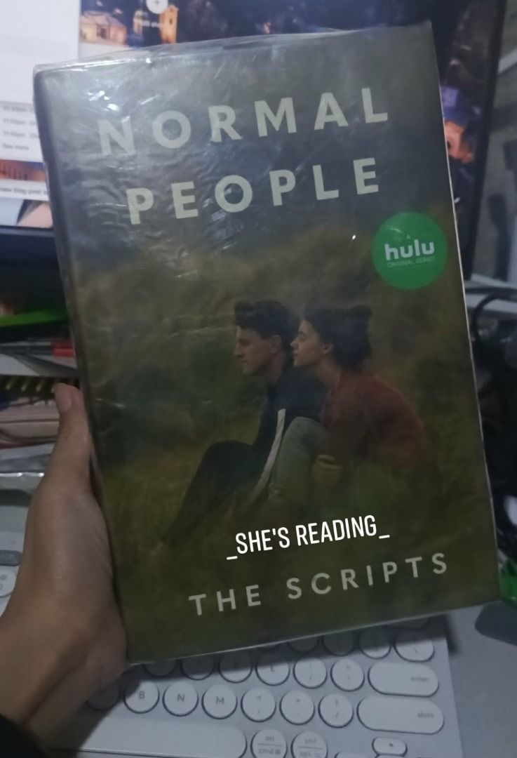 Normal People The Scripts (Category: Storybooks) located in Manila. Submitted by she.is.reading (Listing ID 1462006551, Image 1). Description: - HB Brand New - Pay as you order MOP: Gcash, Maribank, Gotyme & Maya Location: Mabalacat City, Pampanga Can send additional videos or images for book condition. Feel free to send me a message about it and I can also send proof of previous transactions from FB Marketplace as I first started selling books f