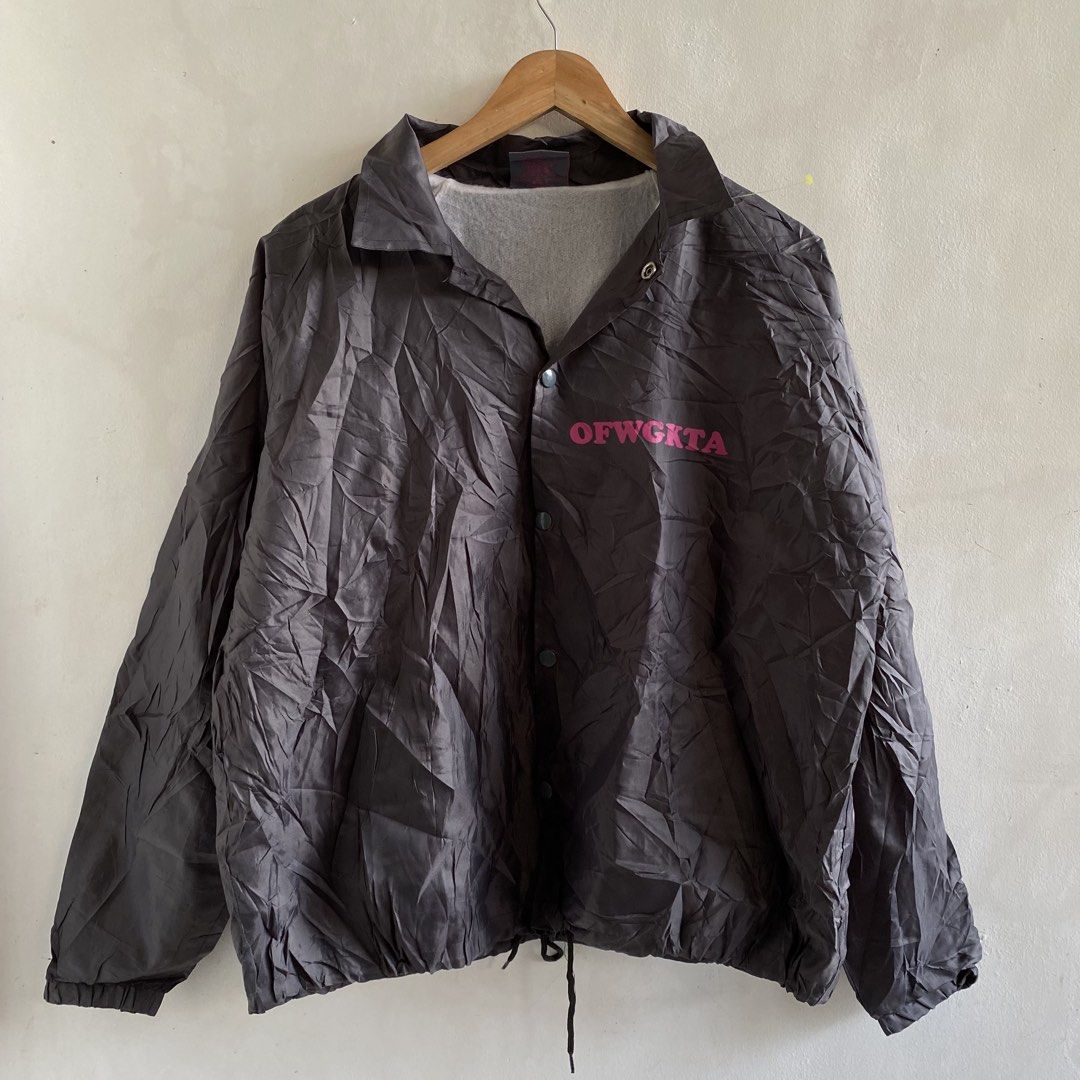 Odd Future Nylon Coach Jacket (Category: Coats, Jackets and Outerwear) located in Davao. Submitted by bangers01 (Listing ID 1461922752, Image 1). Description: .