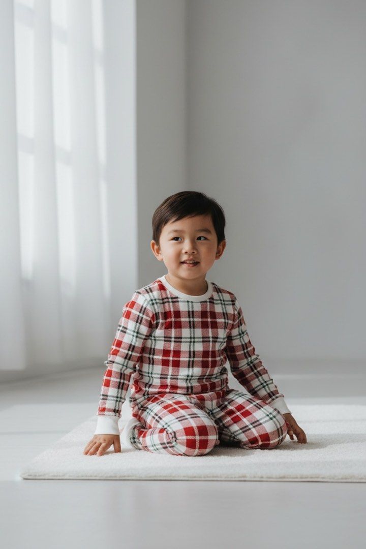 Old Navy Checkered Pajama toddler set (Category: Babies & Kids Fashion) located in Lipa City. Submitted by lifestyled (Listing ID 1461863220, Image 1). Description: Old Navy Xmas Pajama toddler set Size 6 Top-Aa- 11” L- 18” Bottom- W-9.5” L-28” Color rate 7/10 💯 Authentic.