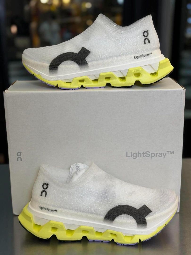 On Lightspray Cloudmonster 3 Hyper Limelight (Category: Sneakers) located in Manila. Submitted by gio.dee (Listing ID 1461939438, Image 1). Description: On Lightspray Cloudmonster 3 Hyper Limelight Available on hand! ₱13,000 Sizes 8-13 ❗️Limited stock only. 🚚We deliver nationwide. 📩Pm for more details..