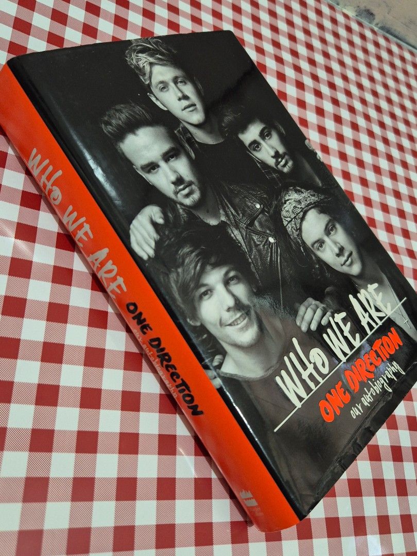 One Direction Who We Are Book Autobiography (Category: Storybooks) located in Manila. Submitted by studiothrifty (Listing ID 1461873595, Image 1). Description: - Official One Direction book: 'Who We Are' - Features exclusive photos and stories from the band - A must-have collectible for any Directioner - barely used, high quality pages, no writings/marks - original price: 995, selling for less - RFS: need funds for medicine 🥲.