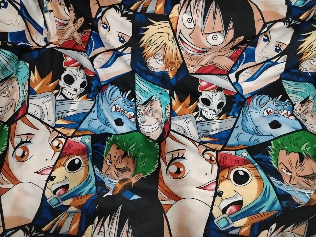 One Piece Lover Design Solid and Big Print.. (Category: Bedding & Towels) located in San Luis. Submitted by cknfaithtoysshop1831 (Listing ID 1461898973, Image 1). Description: Canadian Cotton Bedsheets Limited Stock Single 36x75 Double 48x75 Family 54x75 Queen 60x75 King 72x75 Punda Throw pillow 17x17 Medium 17x23 Large 19x28 Hotdog case 12x34 Kumot 65x90 Kurtina 65x85.