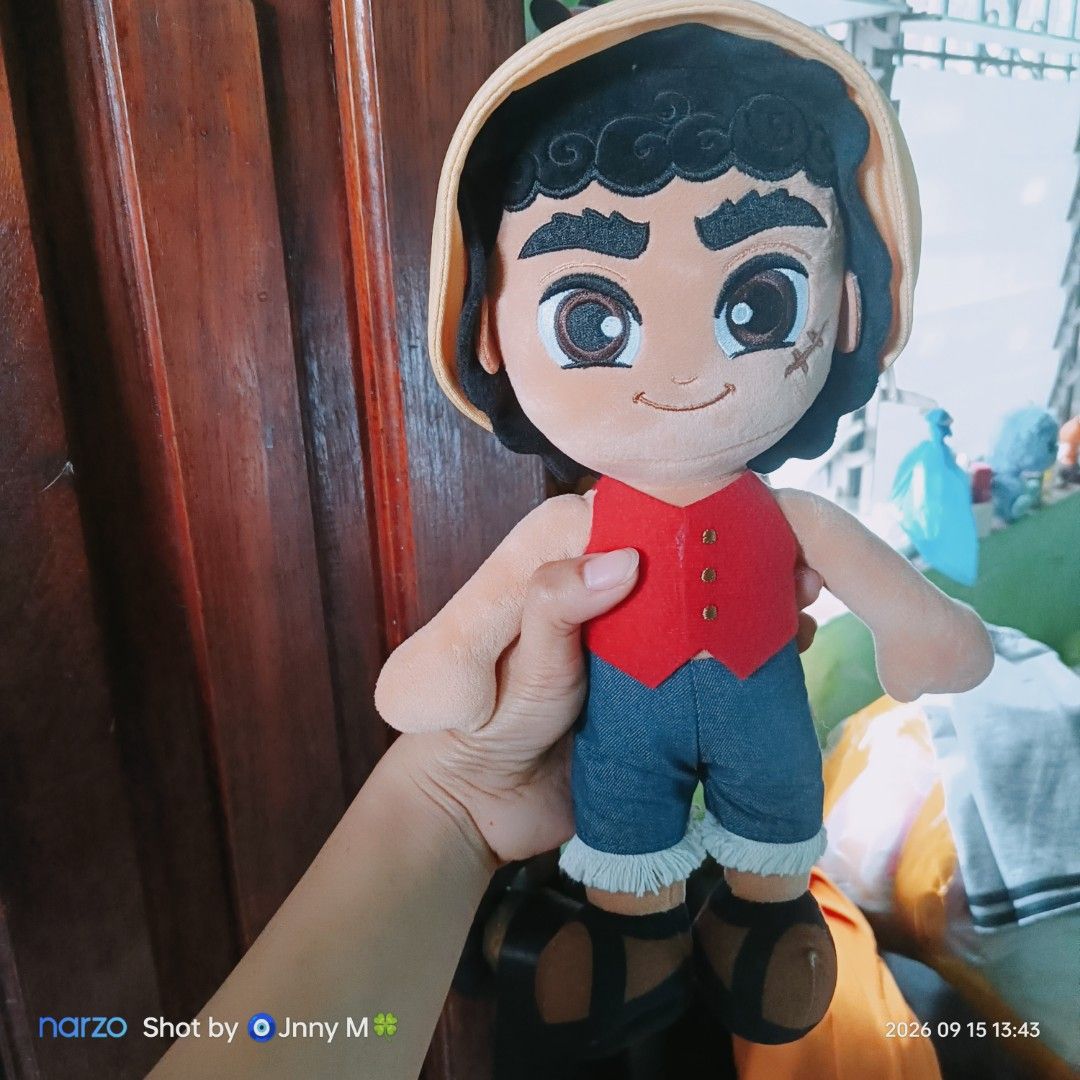 One Piece Netflix Monkey D. Luffy Plush Toy (Category: Plushies & Soft Toys) located in Taguig. Submitted by mhayestufftoys (Listing ID 1461845648, Image 1). Description: - Soft and huggable Monkey D. Luffy plush toy - Inspired by the Netflix One Piece series - Ideal for fans of the show - Great for display or playtime.