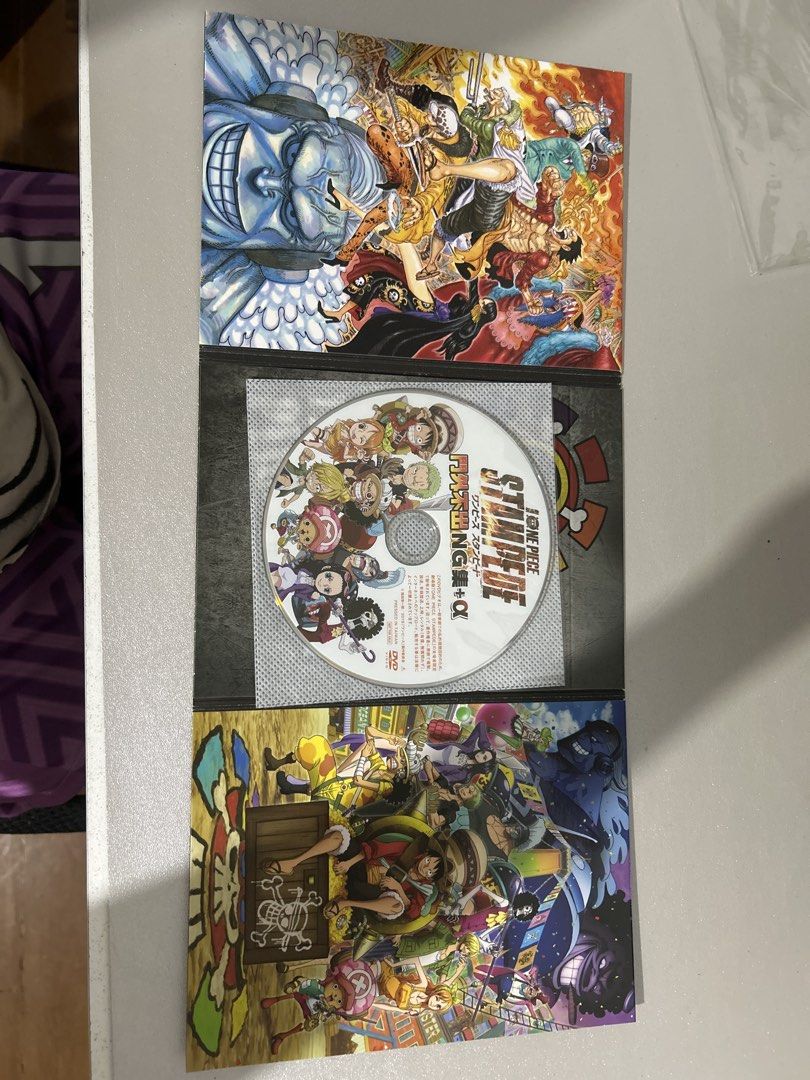 One Piece Stampede DVD (Category: CDs & DVDs) located in Rizal. Submitted by aziparentela (Listing ID 1461802977, Image 3). Description: - One Piece Stampede DVD - Vibrant cover art featuring main characters - Includes bonus content and extras - A must-have collector's item for any One Piece fan.