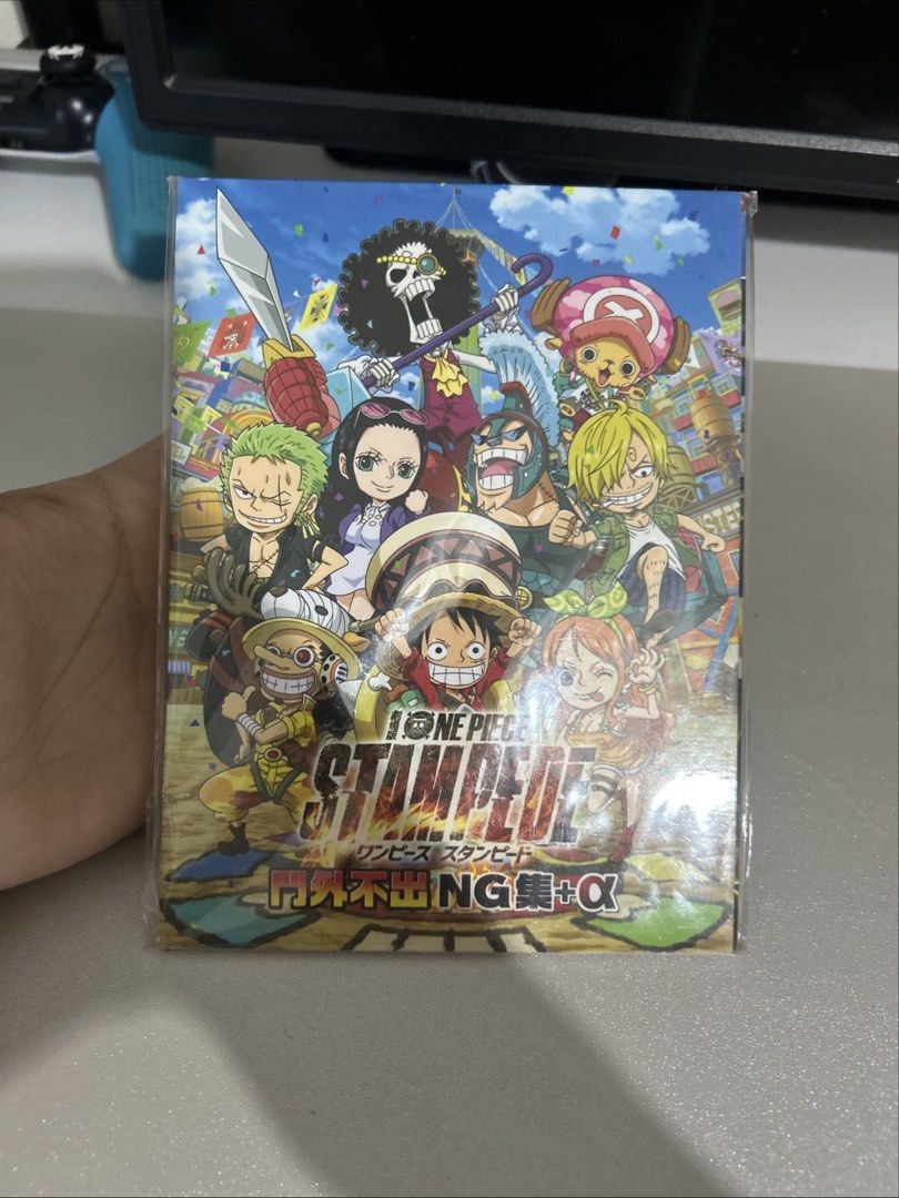 One Piece Stampede DVD (Category: CDs & DVDs) located in Rizal. Submitted by aziparentela (Listing ID 1461802977, Image 2). Description: - One Piece Stampede DVD - Vibrant cover art featuring main characters - Includes bonus content and extras - A must-have collector's item for any One Piece fan.