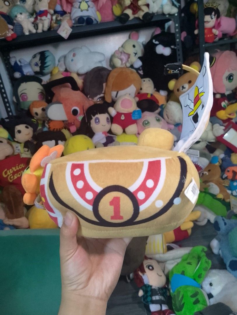 One Piece Thousand Sunny Plush (Category: Plushies & Soft Toys) located in Lingayen. Submitted by vargasjer57073 (Listing ID 1461802602, Image 3). Description: - One Piece Thousand Sunny plush - Soft and cuddly material - Features iconic ship design - Perfect for collectors and fans of all ages - Great display or play item.