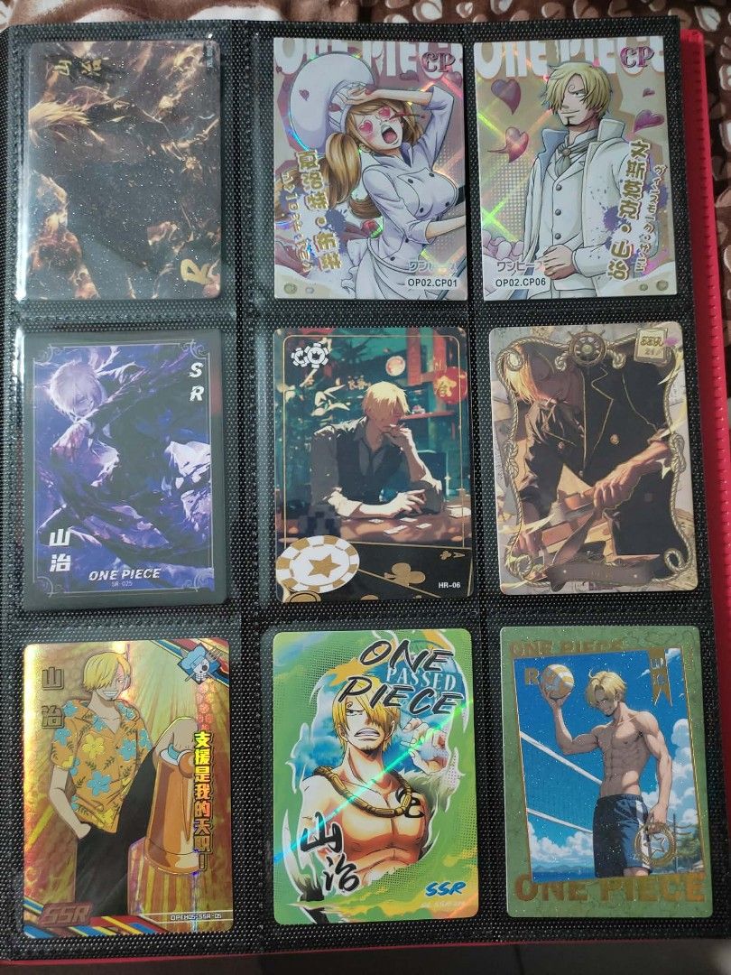 One Piece Vinsmoke Sanji CCG (Category: Raw Singles) located in Manila. Submitted by summersnowthiings (Listing ID 1461833449, Image 3). Description: 20-80 price range pwede rin magpa bundle or take all.