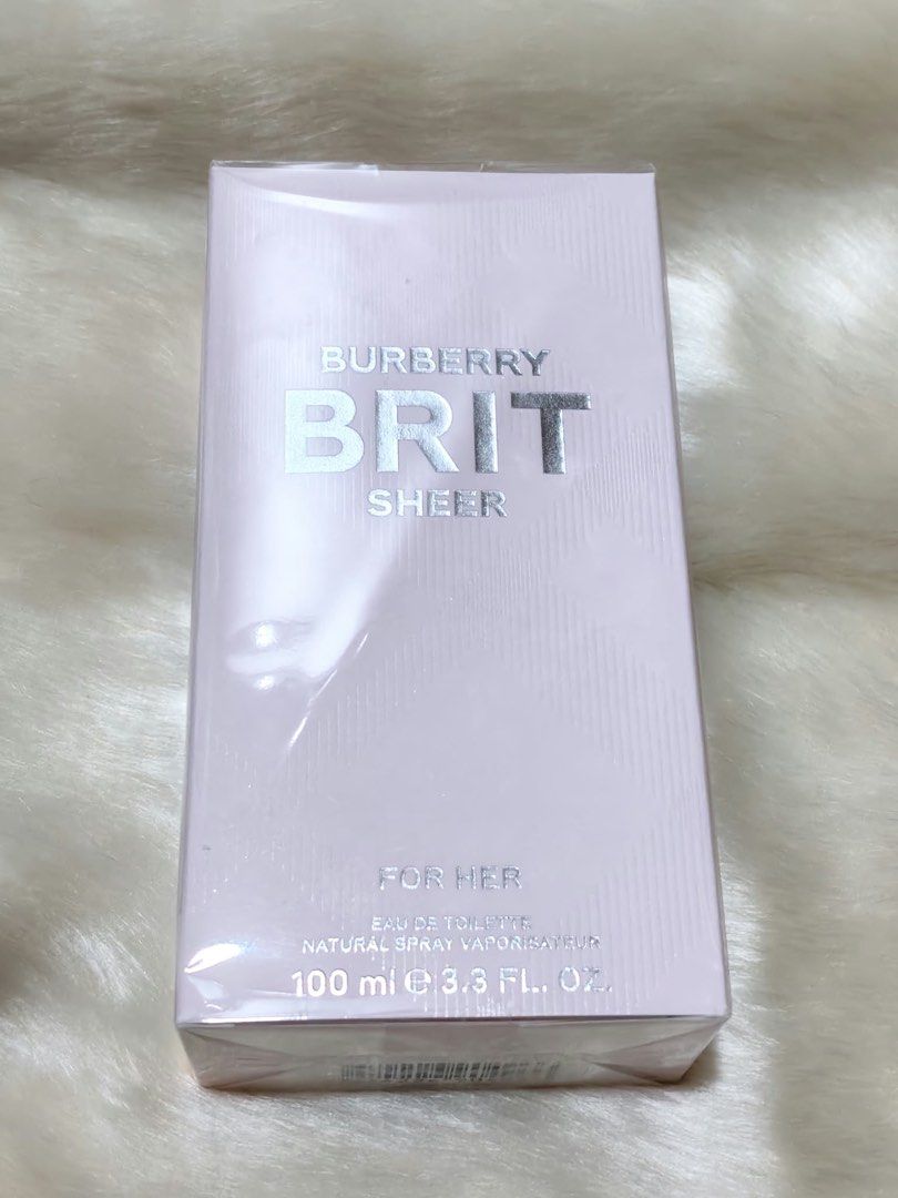 Original Burberry Brit Sheer EDT 100ml. (Category: Fragrance & Deodorants) located in Quezon City. Submitted by docshop.orig (Listing ID 1461923804, Image 1). Description: 🌺 A fresh, clean, playful scent..