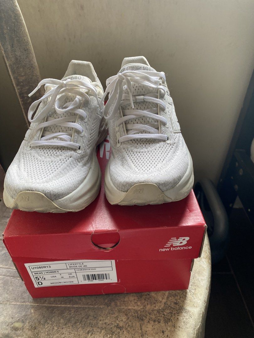 Original NB 1080L (Category: Sneakers) located in Antipolo. Submitted by jl_2025 (Listing ID 1461870740, Image 1). Description: Mileage 30KM Used mostly for walking RFS: For psych check up Buyer will shoulder the SF 2k Final price because thats the check up fee of my doctor location antipolo rizal.