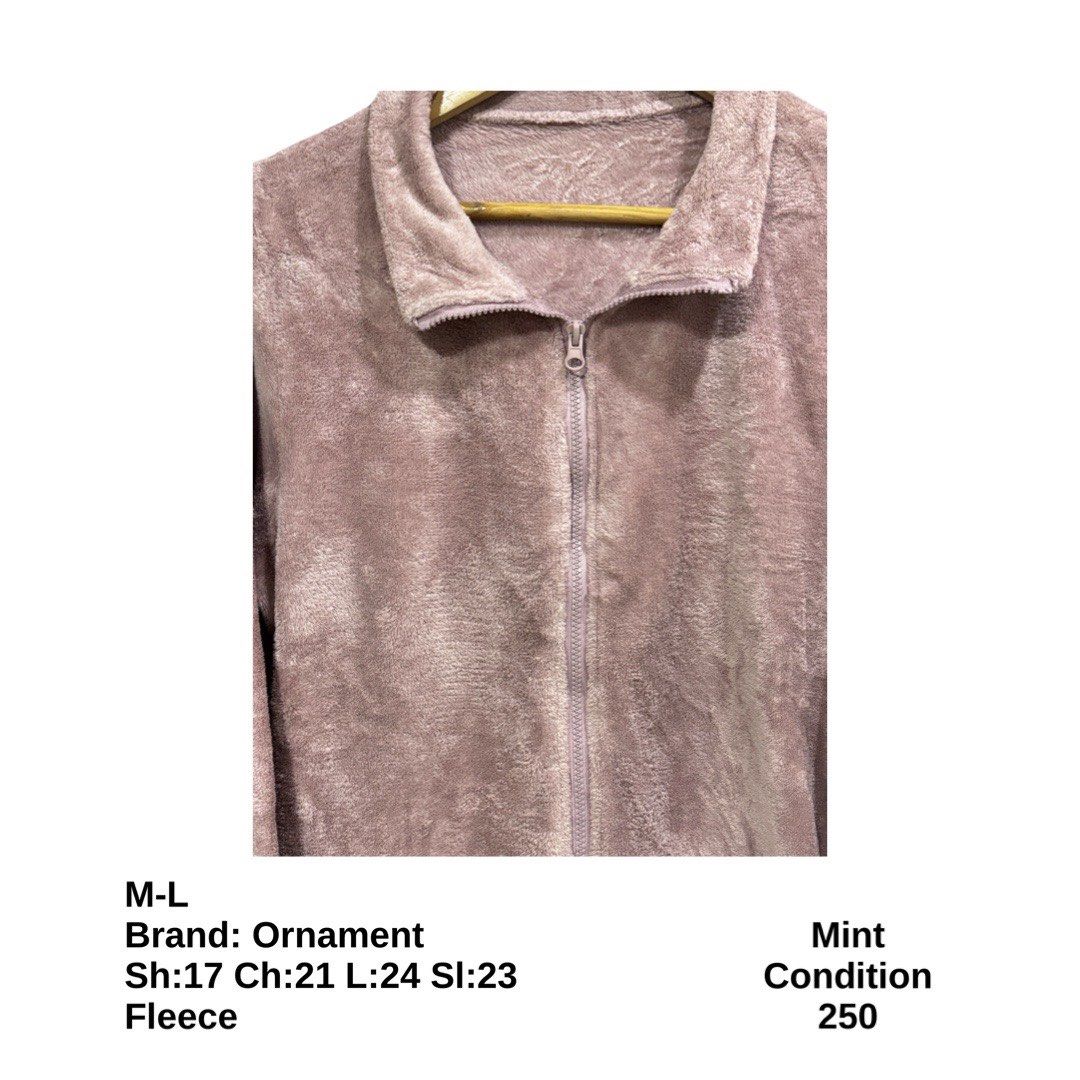 Ornament Fleece Jacket (Category: Coats, Jackets and Outerwear) located in Bulacan. Submitted by rlemonfashionshop (Listing ID 1461920169, Image 2). Description: Premium Class Quality Items. Actual Item on Photo with Good/Mint Condition. Message us for inquiries, more information and confirmation. Wash before wearing. Thank you so much..