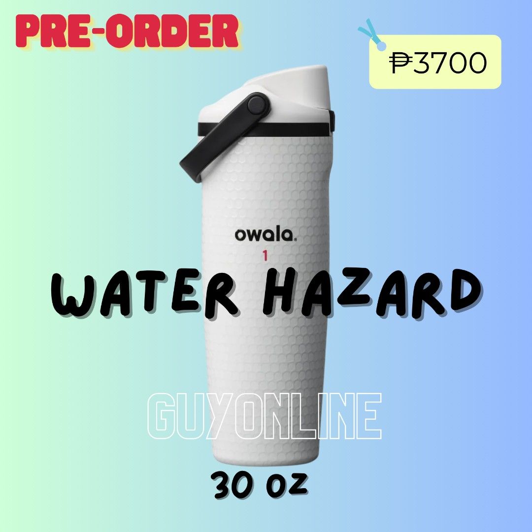 Owala Golf Water Hazzard (Category: Water Bottles & Tumblers) located in Paranaque City. Submitted by guyonlineshop (Listing ID 1461952620, Image 1). Description: authentic bnew.