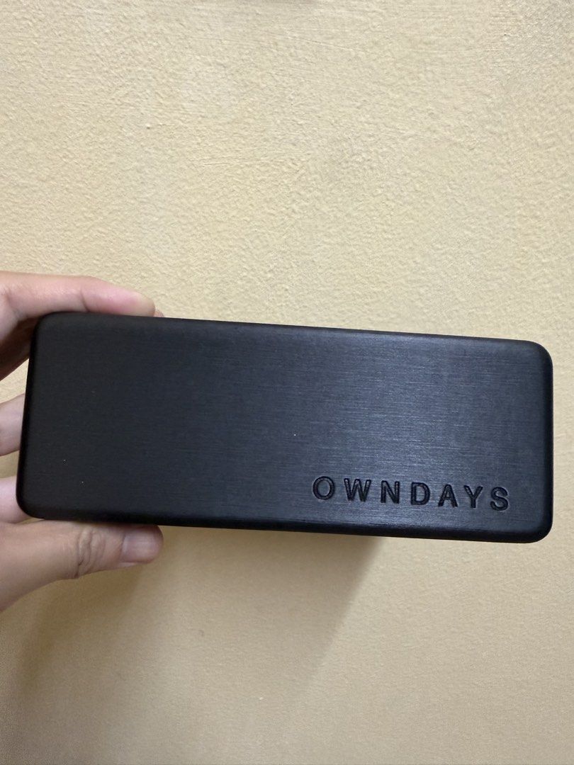 Owndays Black Eyeglass Eyewear Container (Category: Sunglasses & Eyewear) located in Manila. Submitted by a.c.shop (Listing ID 1461943519, Image 1). Description: .