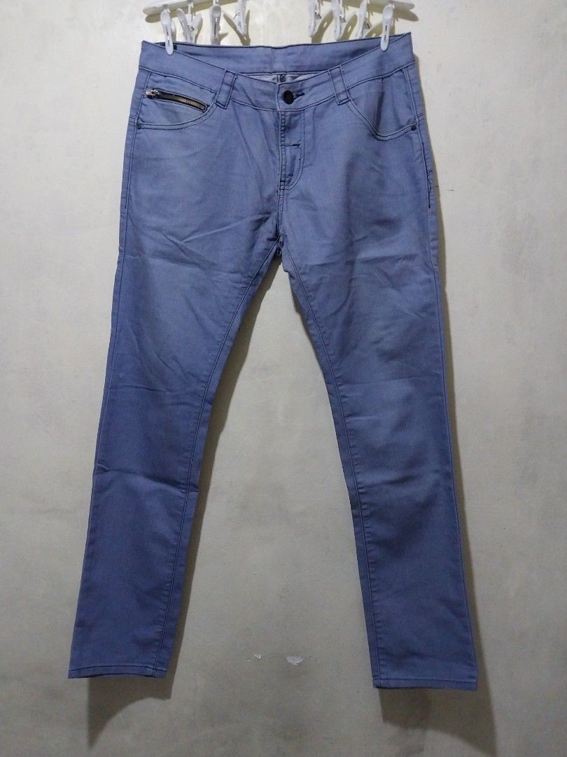 Oxygen denim blue pants (Category: Jeans) located in Manila. Submitted by PrinceDani.Clothing (Listing ID 1461853004, Image 2). Description: oxygen denim blue pants size 34in waist 42in length excellent condition .
