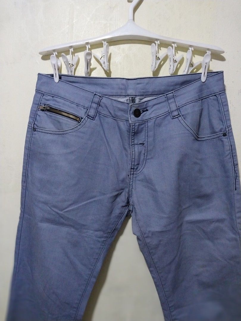 Oxygen denim blue pants (Category: Jeans) located in Manila. Submitted by PrinceDani.Clothing (Listing ID 1461853004, Image 3). Description: oxygen denim blue pants size 34in waist 42in length excellent condition .