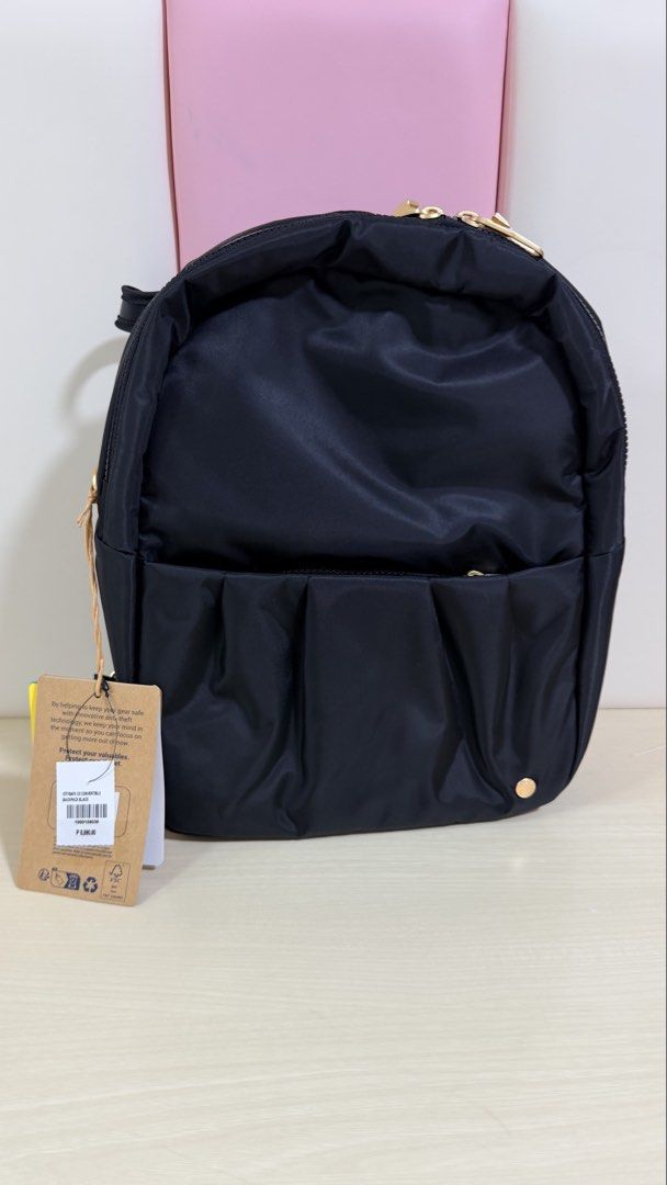 Pacsafe Citysafe CX Convertible Backpack Black (Category: Backpacks) located in Valenzuela. Submitted by dina.hung (Listing ID 1462014437, Image 2). Description: - Brand: Pacsafe - Model: Citysafe CX - Type: Convertible Backpack - Color: Black - Key Features: Anti-theft technology, lockable zippers, cut-resistant fabric - Ideal for: Travel, keeping gear safe - Condition: New with original tags - Includes: Original shopping bag.