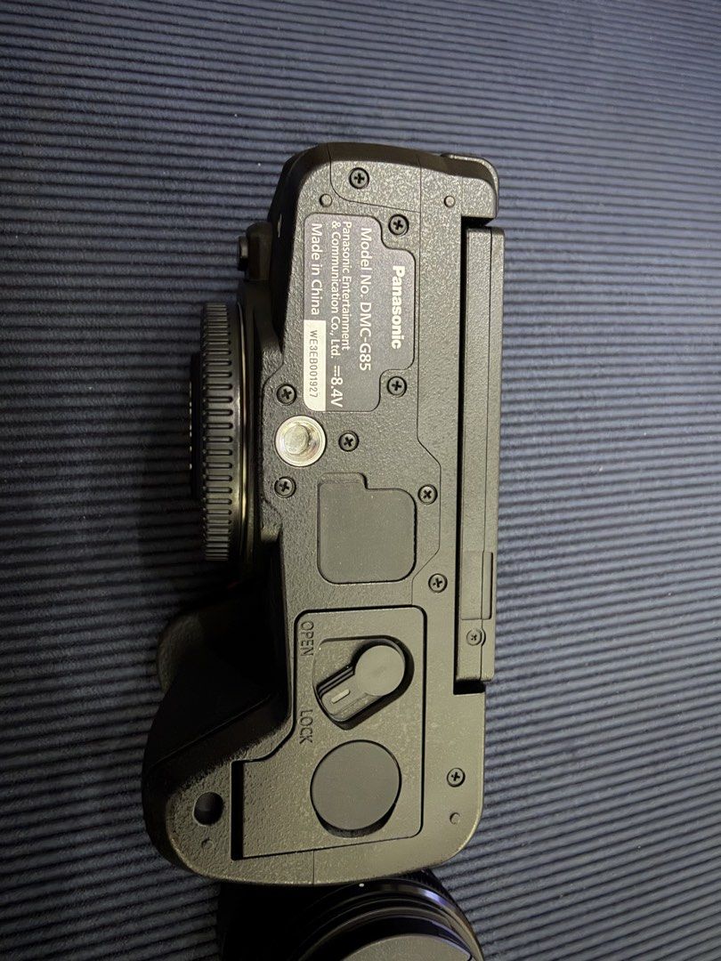 Panasonic Lumix G85 (Category: Cameras) located in Manila. Submitted by gloriepine49613 (Listing ID 1461979511, Image 2). Description: Panasonic Lumix G85 with 14–42mm Kit Lens The camera and lens are in excellent overall and fully functional condition, with no known issues. The body, controls, articulating touchscreen, electronic viewfinder, lens mount, and battery compartment are all well maintained. Features: • 16MP Micro Four Thirds sensor • 