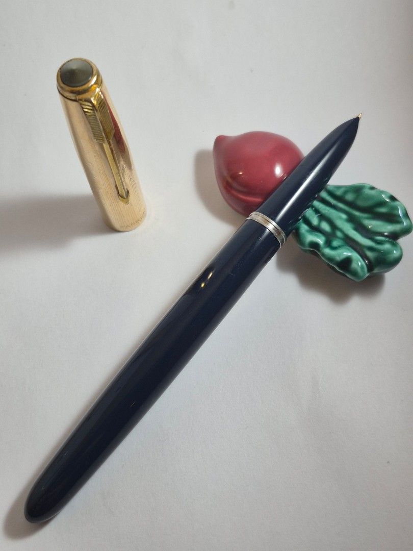 Parker Fountain Pens (Category: Other Stationery & Craft) located in Pasig City. Submitted by penpaul (Listing ID 1461951446, Image 1). Description: Something New Something Old🖋✒️ Presenting to you this set of Parker Pens from the some Vintage models to Modern series, there's something for everyone. 1. Parker 51 Midnight Boue with Gold Filled Cap equipped eith 14k F Nib- P7,499 2. Parker 50 Falcon Brushed Steel GT (NOS) equipped with XF Nib - P4